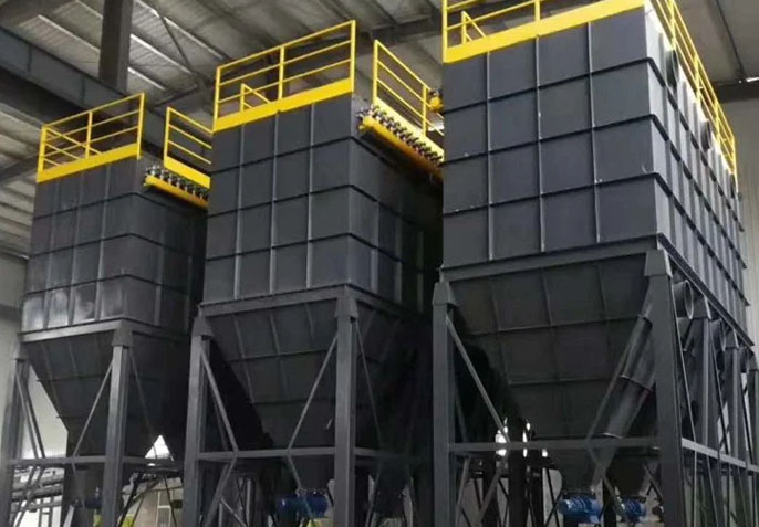 唐山鋼廠雙列氣箱除塵器